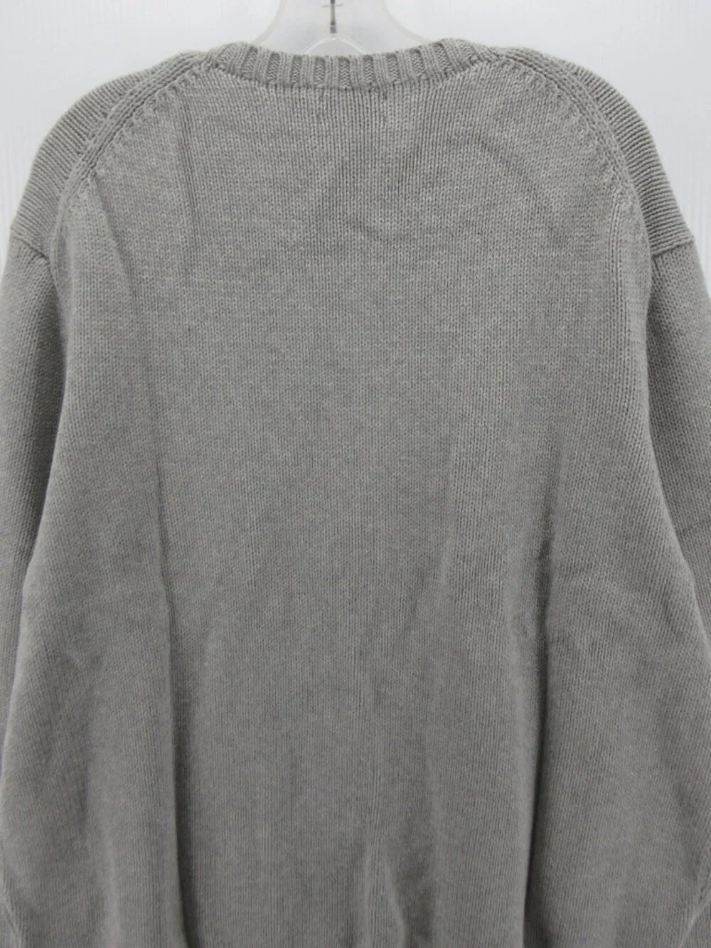 Polo Ralph Lauren Sweater 2XB Spell Out Pullover Ribbed Chunky Knit